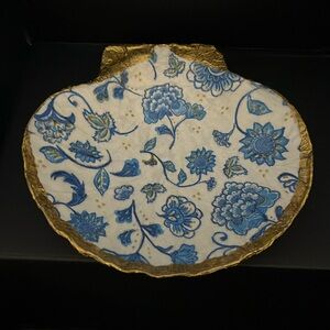 Large Hand made Decoupage Seashell